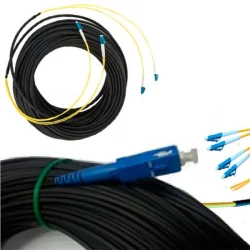 Внешний оптический патч-корд 1 волокно 25м Длинный оптический шнур кабель с концами FC, SC, LC, ST