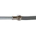 21 мм Соединитель металлорукав - труба FLEXEL