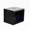 Серверный шкаф настенный 9U эконом, 600x500x507 мм, черный