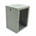 Серверный шкаф настенный 15U эконом, 600x500x773 мм, серый