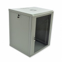 Серверный шкаф настенный 15U эконом, 600x600x773 мм, серый