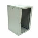 Серверный шкаф настенный 18U эконом, 600x600x907 мм, серый