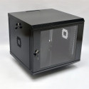 Серверный шкаф настенный 9U, 600x600x507 мм, черный