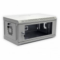 Серверный шкаф настенный 4U, 600x350x284 мм, серый
