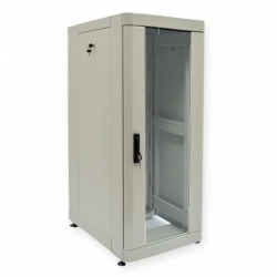 CMS Шкаф напольный 28U, 610х865 мм, усиленный, серый