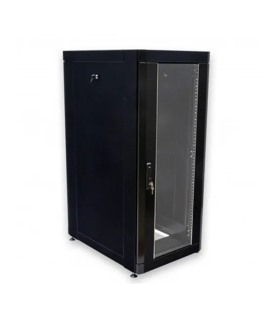 CMS Шкаф напольный 18U, 610х865 мм, усиленный, чёрный