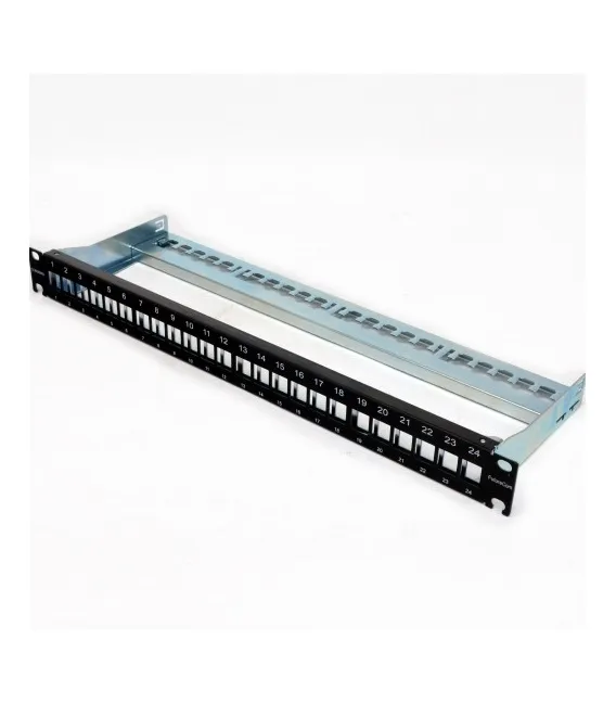 Corning Патч-панель для 24 модулей xs500 Keystone, 1U, 19 ", с кабельным организатором