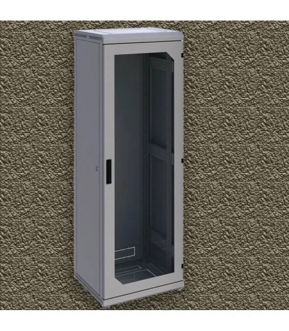 Шкаф напольный 33U 600x800 Дверь стекло