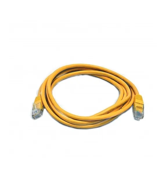 Патч-корд желтый UTP cat5e 0.5m, медь