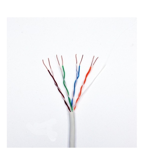 Витая пара кабель Panduit UTP, кат.5e, PVC, серый, 305м