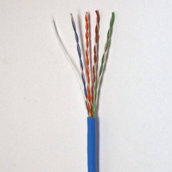 Витая пара кабель Panduit UTP, кат. 5e, LSZH, синий, 305м